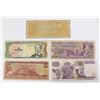 Image 2 : #178 LOT OF 5 ASSORTED WORLD PAPER MONEY INC.