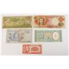 Image 1 : #179 LOT OF 5 ASSORTED WORLD PAPER MONEY INC.