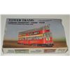 Image 1 : #262 1:76 SCALE TOWER TRAMS LONDON BRITISH