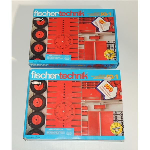 #265 NOS FISCHER TECHNIK 50/1 SET CONSTRUCTION TOY