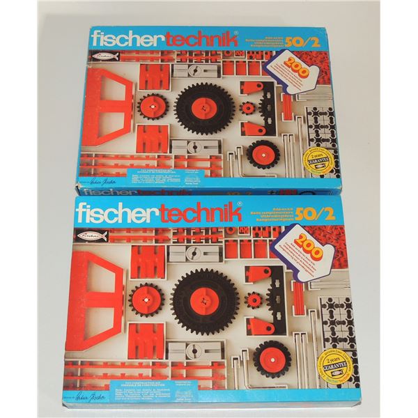 #266 NOS FISCHER TECHNIK 50/2 SET CONSTRUCTION TOY