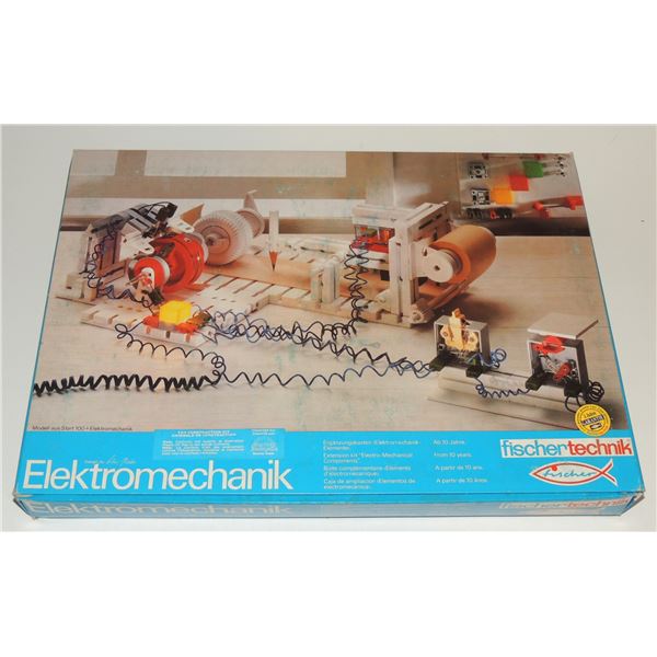 #268 FISCHERTECHNIK ELEKTROMECHANIK TOY SET NOS