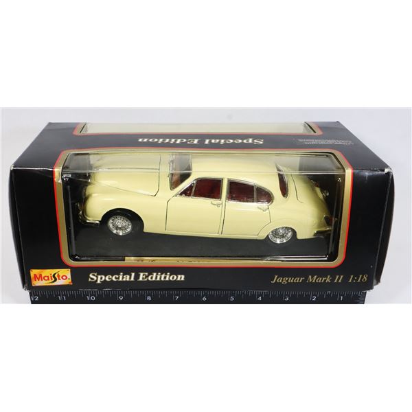 #291 MAISTO 1:18 1959 JAGUAR MARK II BOXED CAR
