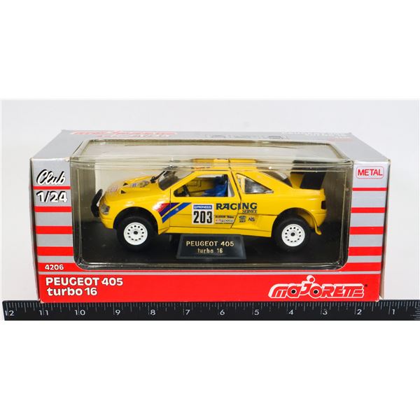 #294 MAJORETTE 1:24 DIE-CAST PEUGEOT 405 TURBO 16