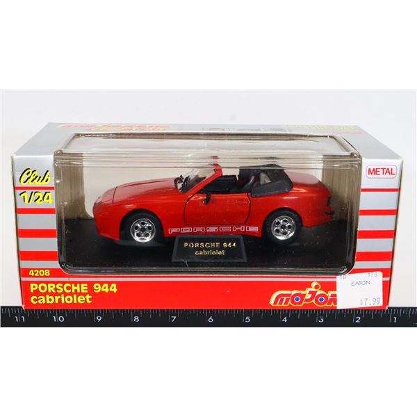 #303 MAJORETTE 1:24 DIE-CAST PORSCHE 944 CABRIOLET
