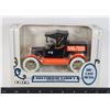 Image 1 : #329 ERTL DIE-CAST BANK 1918 FORD RUNABOUT CAR