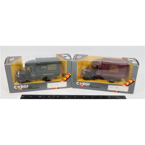 #381 LOT CORGI TRUCKS 1985 MADE IN GREAT BRITAIN