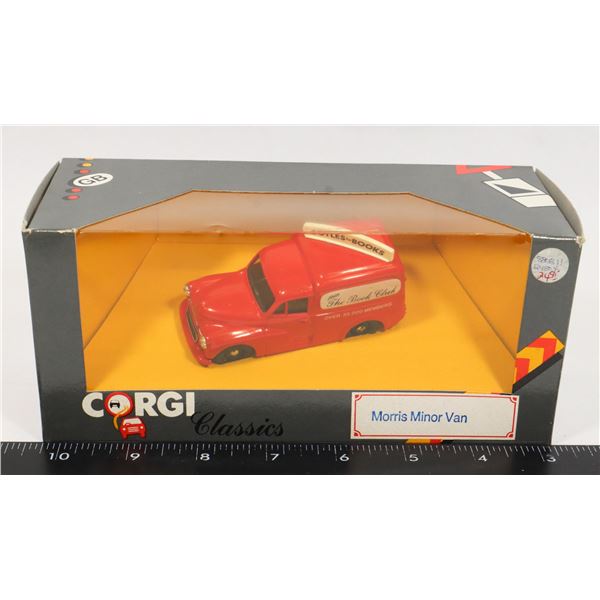 #382 CORGI MORRIS MINOR VAN BOOK CLUB FOYLES