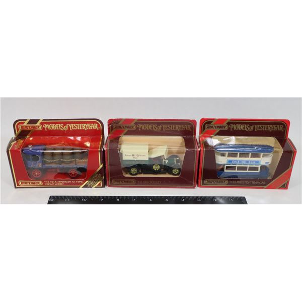 #387 MATCHBOX LOT DAMPFLASTWAGEN CROSSLEY +