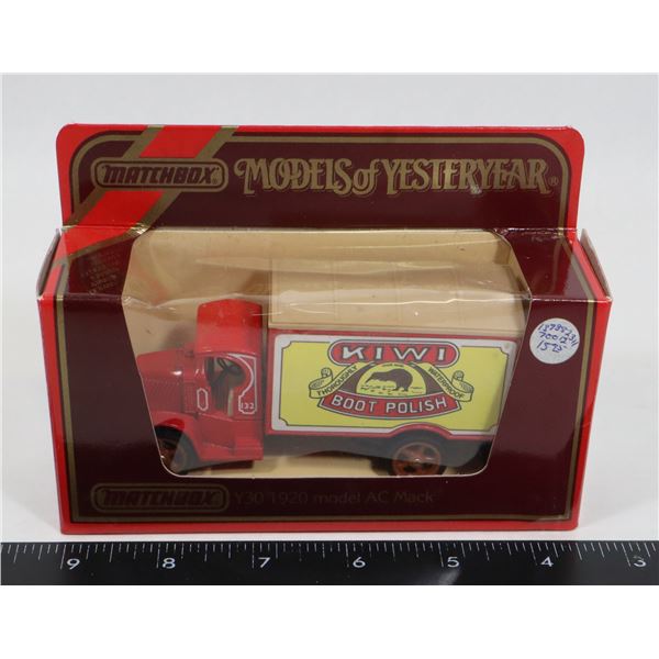 #396 MATCHBOX 1920 MODEL AC MAK KIWI BOOT POLISH