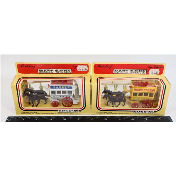 #426 LLEDO LOT 2 VINTAGE HORSE DRAWN #4 VARIANT