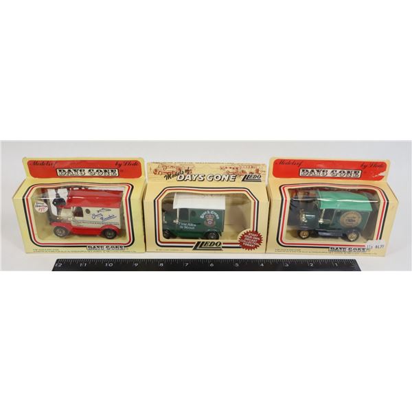 #430 LLEDO LOT 3 VINTAGE #6 ADVERTISING TRUCKS