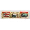 Image 1 : #430 LLEDO LOT 3 VINTAGE #6 ADVERTISING TRUCKS