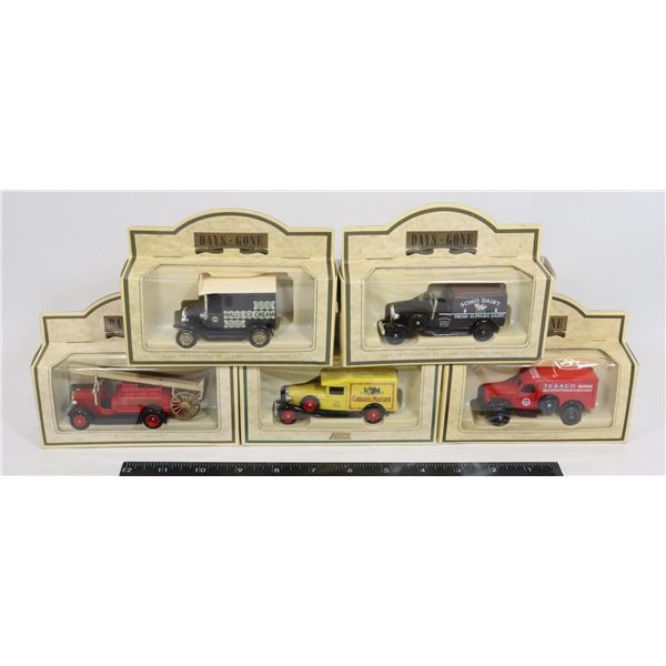 #481 LLEDO LOT 5 BOXED VEHICLES TEXACO OIL & GAS