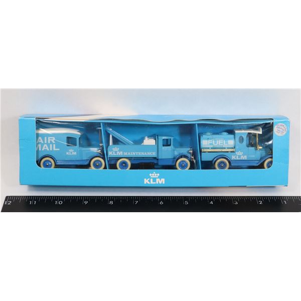 #499 KLM DUTCH AIRLINES VEHICLE BOXED SET LLEDO