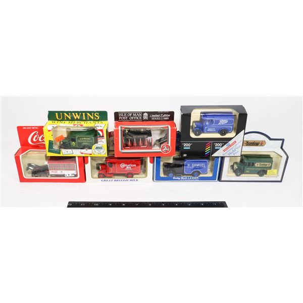 #513 LOT 6 BOXED NOS VEHICLES ISLE OF MAN POSTAL