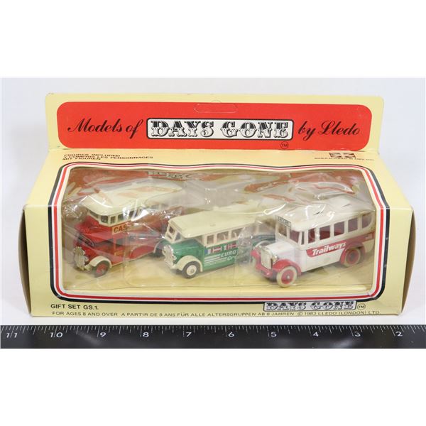 #518 LLEDO GIFT SET GS1 BRITISH BUS 1983 ENGLAND