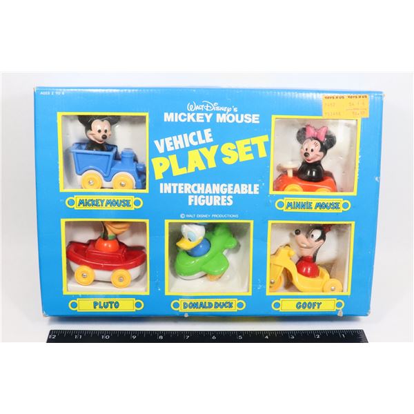 #536 WALT DISNEY MUCKEY MOUSE VEHICLE SET ILLCO