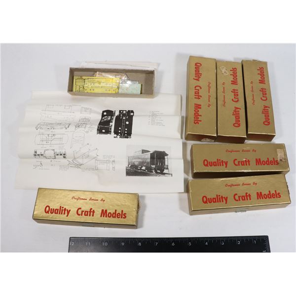 #593 NOS N GAUGE QUAILTY CRAFT MODELS TRAINS LOT