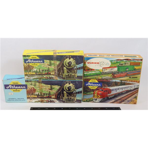 #609 EMPTY BOX VINTA GE LOT OF 4 ATHEANN ULRICH