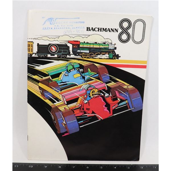 #619 VINTAGE TOY CATALOG BACHMANN 1980 RAILWAY