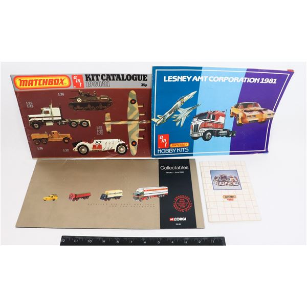 #622 VINTAGE TOY CATALOG MATCHBOX 1980'S + CORGI