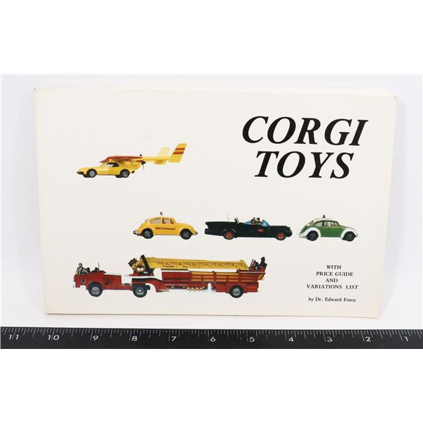 #632 CORGI TOYS REFERENCE BOOK SOFTCOVER 1984