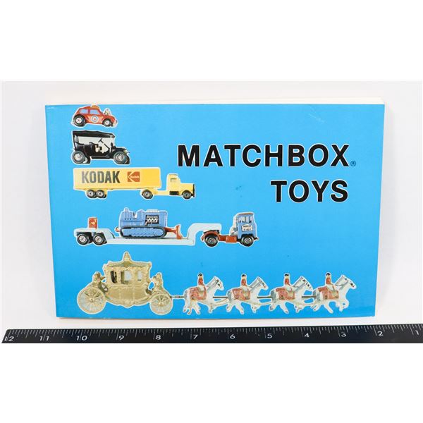 #633 MATCHBOX TOYS REFERENCE BOOK SOFTCOVER 1983