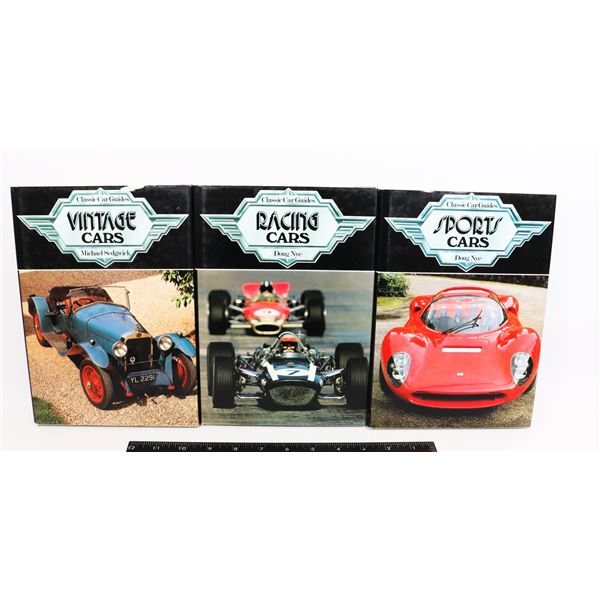 #639 CLASSIC CAR GUIDES RACING VINTAGE SPORTS SET