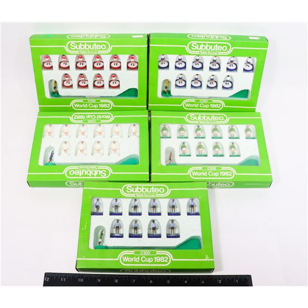 #642 SUBBUTEO LOT C100 TEAM WORLD CUP 1982