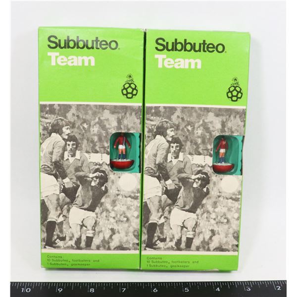 #649 SUBBUTEO SOCCER LOT OF 2 TORONTO BLIZZARD