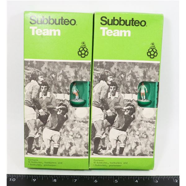 #651 SUBBUTEO FOOTBALL LOT OF 2 TEAM SHAMROCK