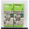 Image 1 : #652 SUBBUTEO FOOTBALL LOT OF 2 TEAM ASSORTED