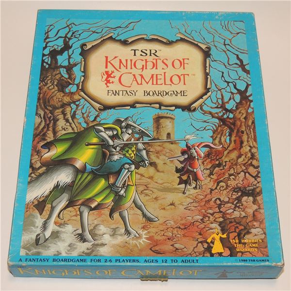 #670 TSR KNIGHTS OF CAMELOT FANTASY BOARDGAME