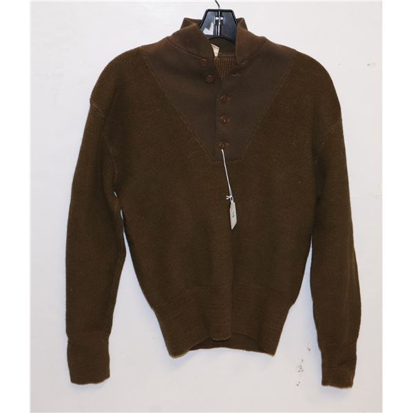 #680 WW2 US ARMY HIGH NECK JEER SWEATER W/ TAG