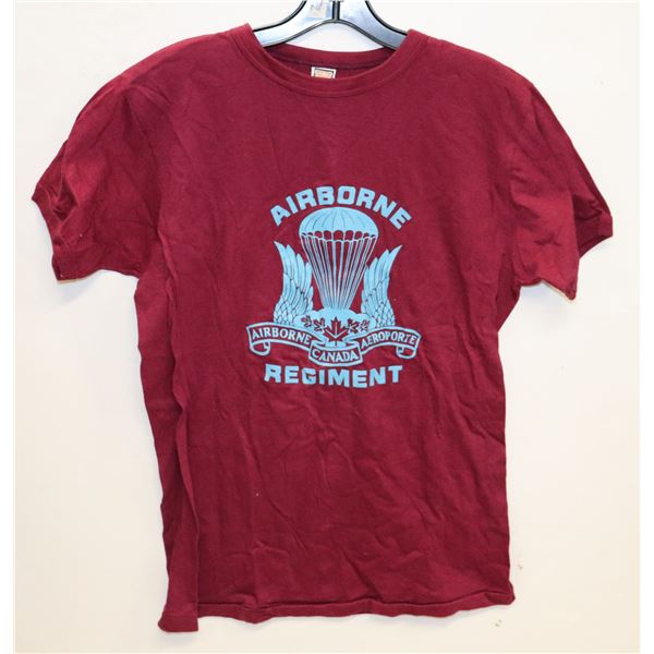 #685 AIRORNE REGIMENT VINTAGE T-SHIRT CANADA MADE