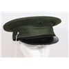 Image 1 : #694 UNITED STATES MILITARY PEAKED CAP W/ BUTTONS
