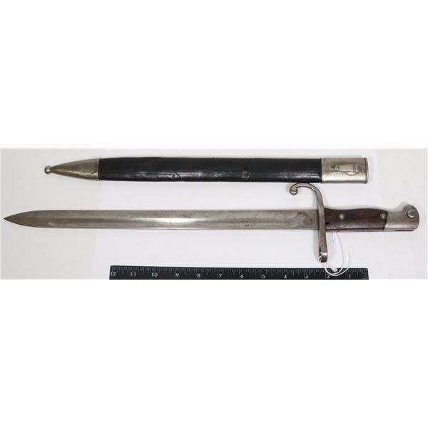 #704 GERMAN M1909 ARGENTINA MAUSER BAYONET