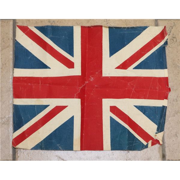 #713 WW2 BRITISH UNION JACK FLAG 14X11 INCHES
