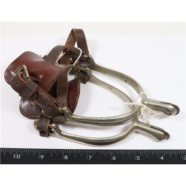 #718 ROYAL CANADIAN MOUNTED POLICE SPUR SET