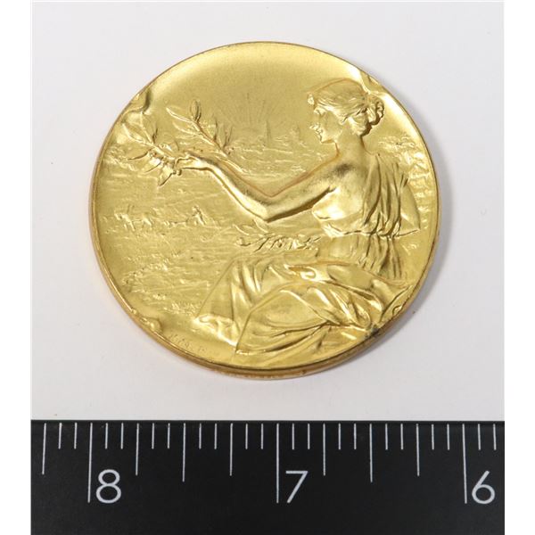 #761 SANDERS FOODS TABLE MEDAL PRIZE BELGIUM