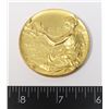 Image 1 : #761 SANDERS FOODS TABLE MEDAL PRIZE BELGIUM