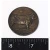 Image 1 : #764 STERLING SILVER 1959 CROSS CATTLE MEDAL