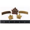 Image 1 : #766 WW1 CANADIAN GENERAL LIST CAP BADGE WITH