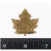 Image 1 : #769 WW1 WORN CONDITION 28TH CEF CAP BADGE