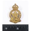 Image 1 : #773 WW2 ROYAL MONTREAL REGIMENT CAP BADGE