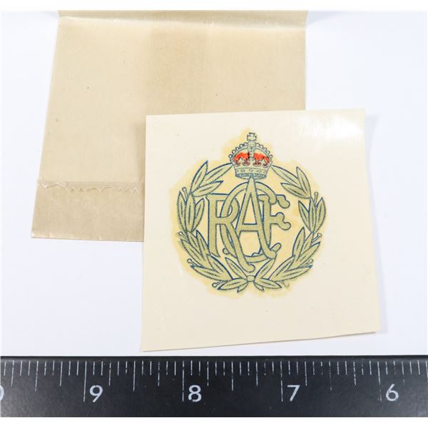 #777 WW2 ROYAL CANADIAN AIR FORCE DECALCOMANIA