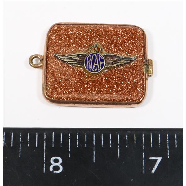 #778 WW2 ROYAL CANADIAN AIR FORCE LOCKET JEWELRY