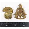 Image 1 : #789 WW2 CANADIAN CAP BADGE LOT INC RCOC