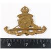 Image 1 : #795 WW2 COMMONWEALTH ARTILLERY CAP BADGE